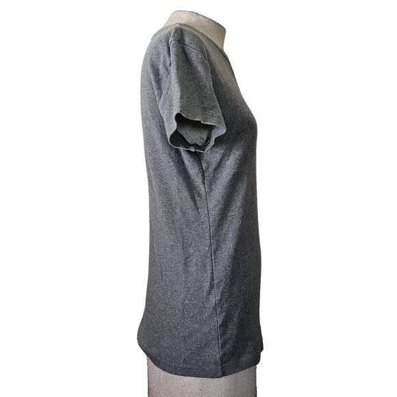 Tommy Hilfiger Grey Crewneck Short Sleeve Tee Shirt Size Large - Picture 4 of 4